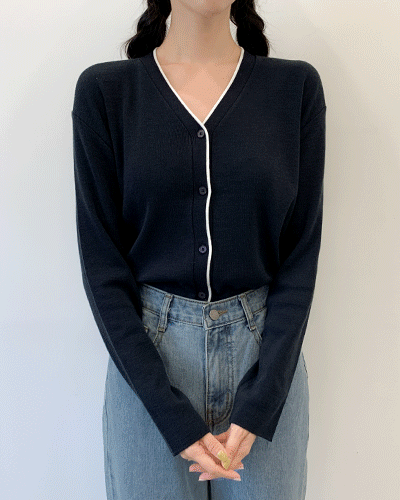 sosolmarket-[핏예쁨/4color]컬러레이션 배색 니트 가디건♡韓國女裝外套
